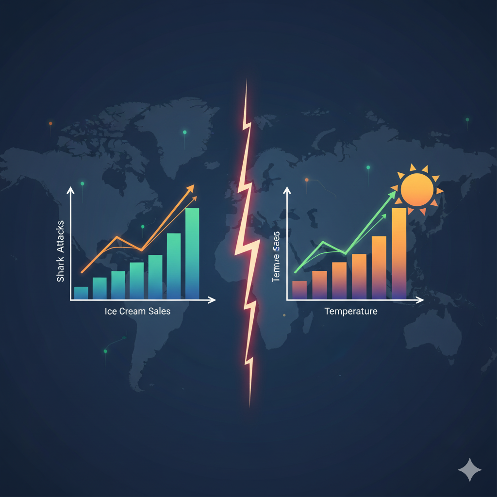 Korelasyon, Nedensellik Midir?